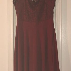 Red Evening Dress